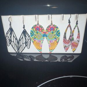 Colorful Bohemian Earrings Set